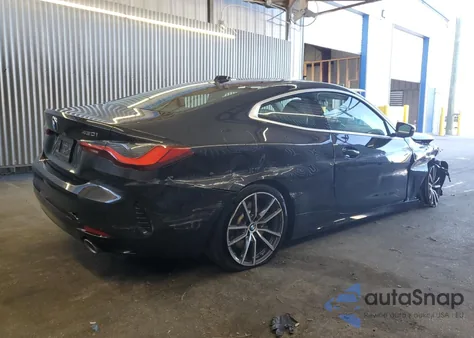 2025 BMW 430I из США, поврежденный, VIN WBA43DA05SCT20072